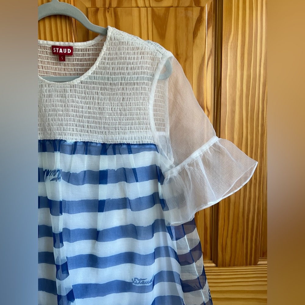 STAUD Ruffle Dress - Picture 6 of 8